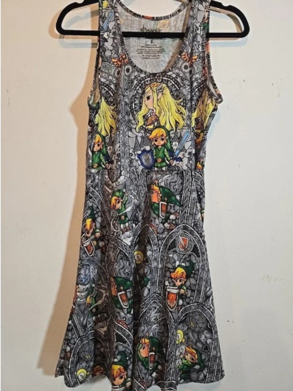 Zelda Polyester/ Spandex Dress Size Small
